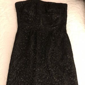 J. Crew strapless lace dress